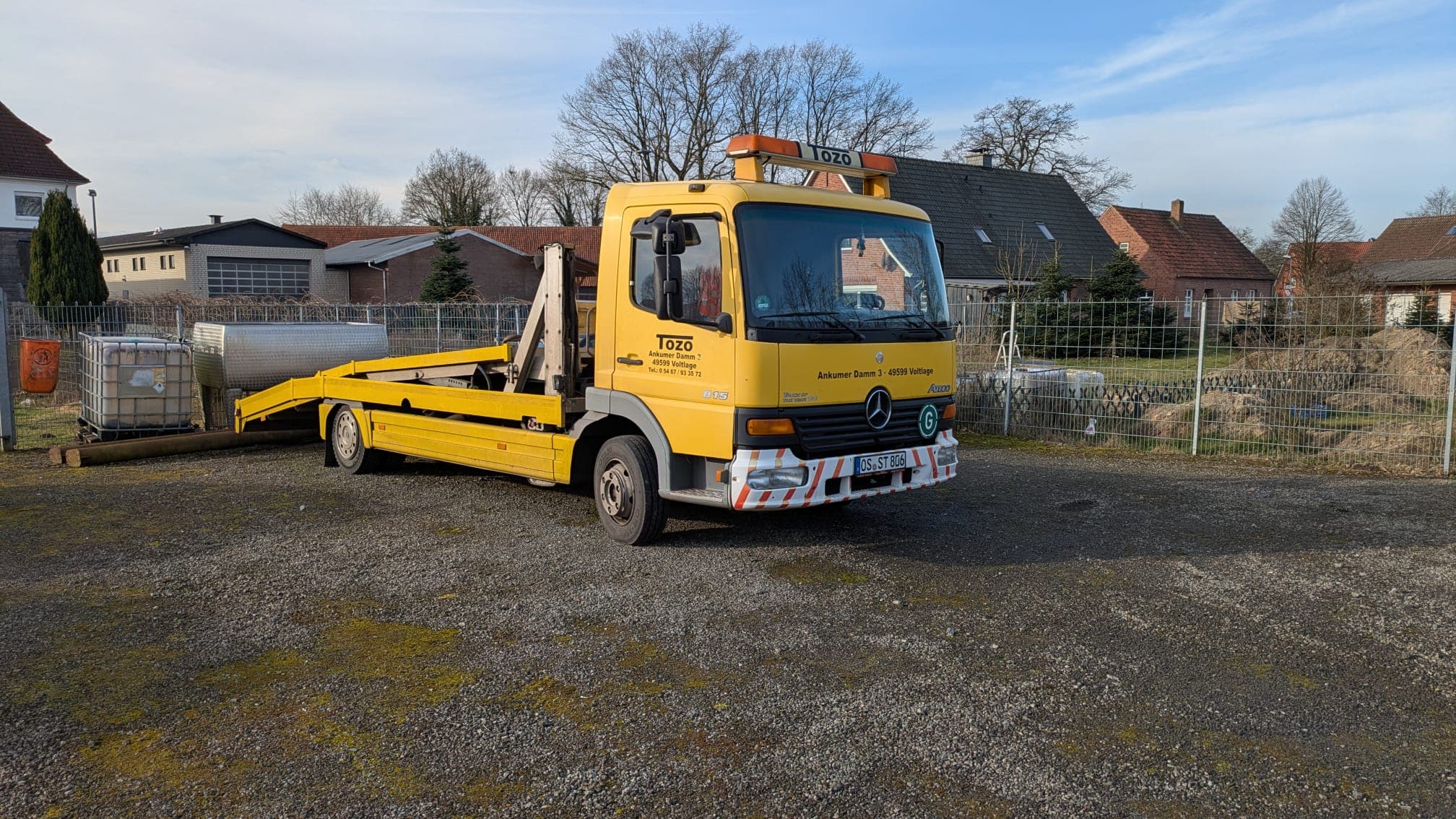 Unser Autotransporter für den Export