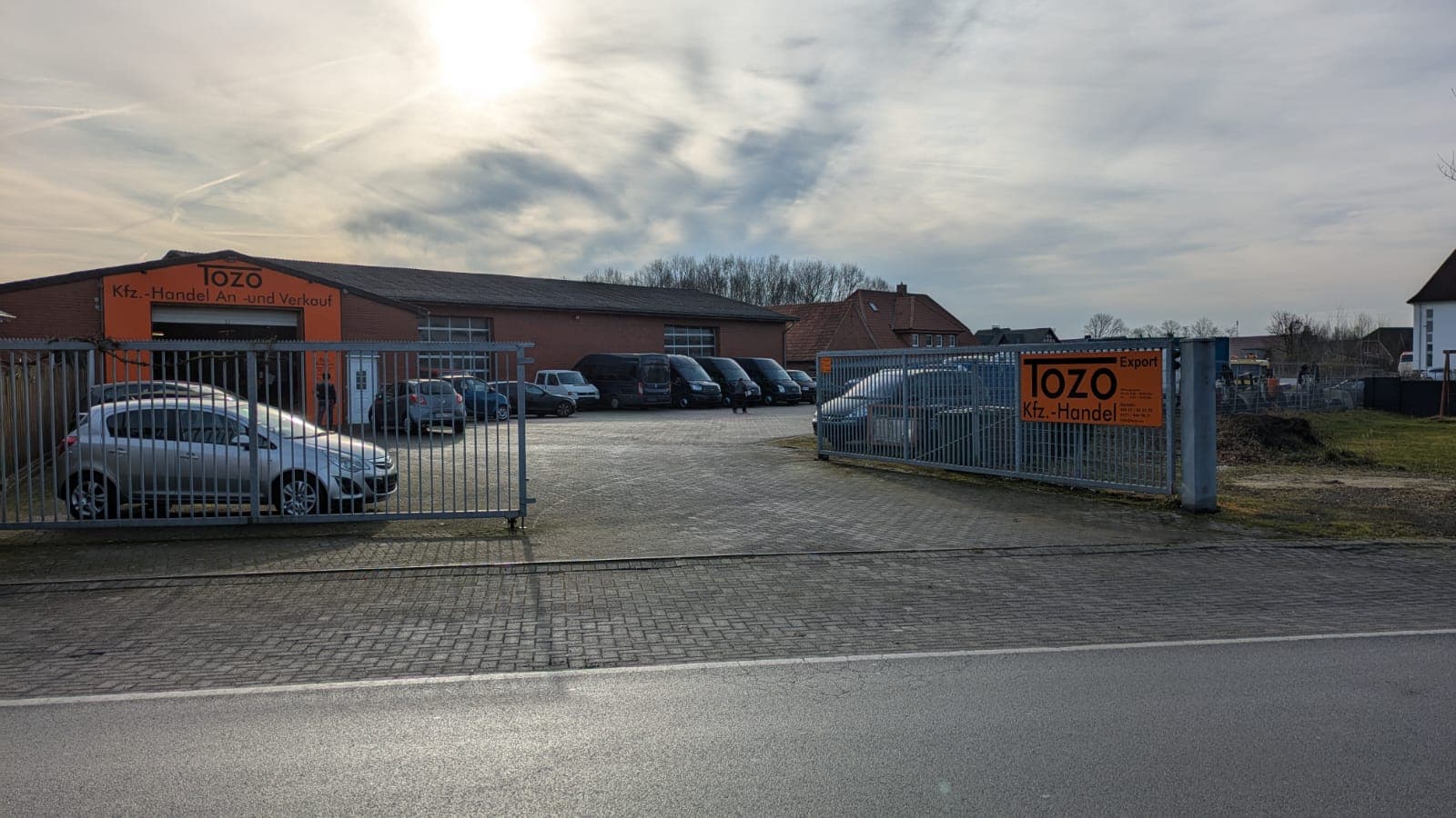 Ansicht von der Straße